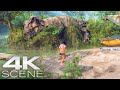 Colossal Sized T-Rex Wakes Up From His Nap (2025) 4K Scene | Jurassic World: Rebirth Movie Clip