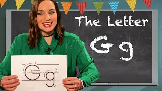 Letter G Lesson for Kids | Letter G Formation, Phonic Sound, Words that start with G.