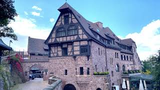 Die Wartburg 2021 - Rundgang durch den Burghof und Blick vom Aussichtsturm