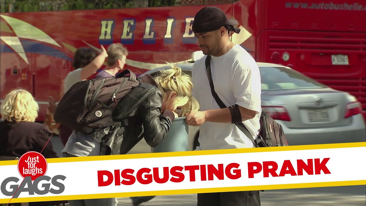 Most Disgusting Puke In The Bucket Prank - YouTube