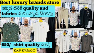 Best Luxury clothes store in Hyderabad best offer / Sankranthi special trending shirts / Rich look