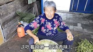 割糜子收毛豆，大姑吐槽毛豆今年不好收