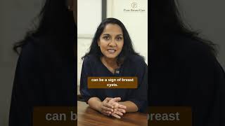 Symtoms of Breast Cysts | Breast Surgeon in Pune | Dr. Pranjali Gadgil | #Shorts