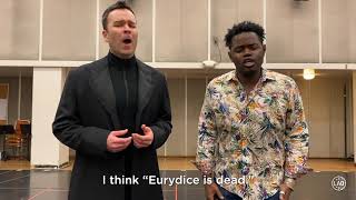 Eurydice Musical Sneak Peek: Orpheus Writes to Eurydice