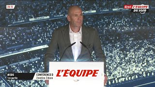 Zidane «Très content de rentrer à la maison» - Foot - ESP - Real Madrid
