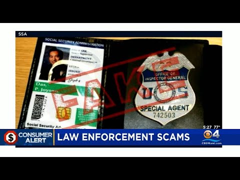 FBI Warns Of Law Enforcement Impersonation Scams - YouTube