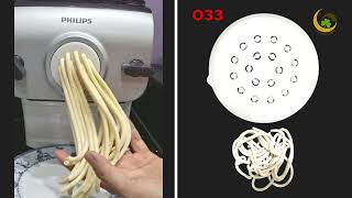 Bucatini 5mm pasta disc/mold for Philips pasta maker O33