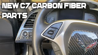 New 2014-19 Corvette C7 Real Carbon Fiber Interior Parts - Next-Gen Carbon