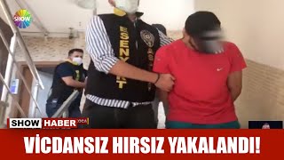 Vicdansız hırsız yakalandı!