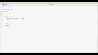 Microsoft Visual Studio C++ Tutorial 9 (while loop), HD