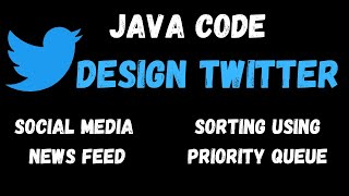 Design Twitter | Java Code | Leetcode 355