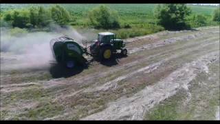 McHale V660 Baler Demo Audrain County Missouri