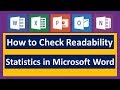 How to Check Readability Statistics in Microsoft Word | Bangla Tutorial | Shaem TechBD