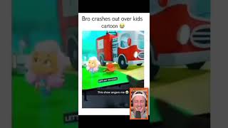 Bro Crashes Out Over Kid's Cartoon