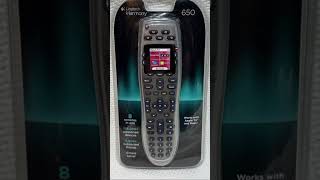 Logitech Harmony 650 Remote Control All In One Universal Remote Control Sliver