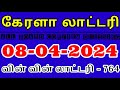 Kerala lottery result 08/4/2024 | win win lottery guessing | #keralalotteryguessingvideo