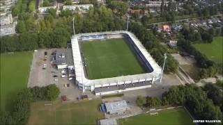 RKC Mandemakers Stadion Waalwijk vanuit de lucht.