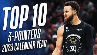 NBA's Top 10 3-Pointers Of The 2023 Calendar Year! 🎯