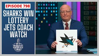 Sharks win Draft Lottery, Winnipeg Jets Head Coach Watch, Blue Bombers rookie camp opens