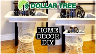 DIY DOLLAR TREE HOME DECOR PROJECTS - Affordable + Cute $1 Decor Transformations!  #shorts