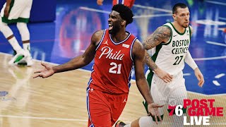 Sixers remain atop the East with sweep over Boston | Sixers Postgame Live | NBC Sports Philadelphia