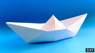How to make paper boat