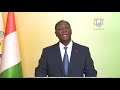 covid 19 décryptage du message du président alassane ouattara