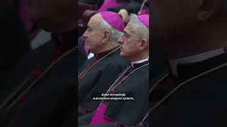 Pope warns some AI weapons 'practically beyond' human control