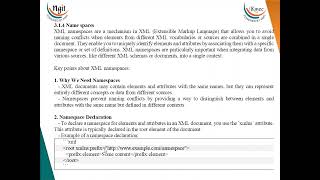 Topic 3.2 XML DTD & Namespaces