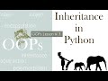 Inheritance in Python | Class Inheritance in Python | OOPs in Python | SuMyPyLab