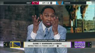 Stephen A.’s prediction for Game 7 of Warriors vs. Kings | NBA Countdown