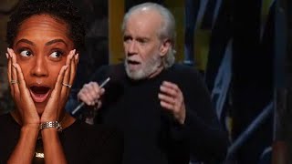 FIRST TIME REACTING TO | GEORGE CARLIN "LIST OF PEOPLE WHO SHOULD GO..." REACTION