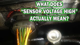 What a does Sensor Voltage High fault mean? Question of the Week 5.