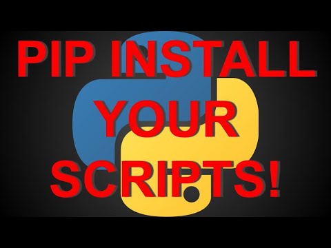 How To Make A Python Package. Pip Install Your Scripts! (Python ...