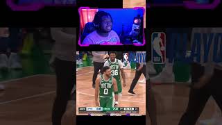 Lakers Fan Reacts To Jayson Tatum says "this is my sh*t" after taking over in Game 7 #shorts