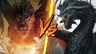 Smaug VS Balerion - Who Would Win? | Lord of the Rings VS Game of Thrones
