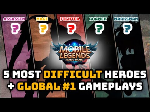 Most difficult heroes to play in Mobile Legends – in each category