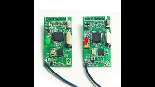 part3 2.4GHz Wireless Transmission Analog Audio Transmitter \u0026 Receiver Module 24bitAD