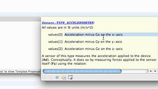 Android Application Development Tutorial - 127 - OnSensorChanged accelerometer method