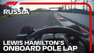 Lewis Hamilton's Pole Lap | 2020 Russian Grand Prix | Pirelli
