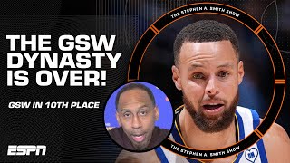'THE DYNASTY IS OVER!' - Stephen A. says CHANGE is coming for Warriors 👀 | The S