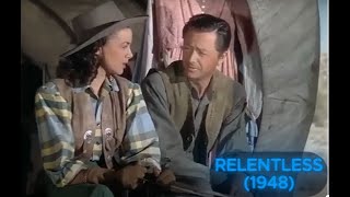 Relentless (1948) Film in English, Robert Young, Marguerite Chapman, Willard Parker