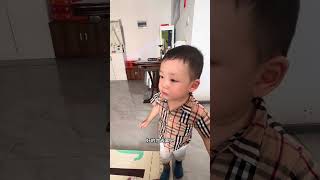 一招让1岁半宝宝立马控制住自己的情绪，太管用了#人类幼崽的迷惑行为 #萌娃  #baby #宝宝