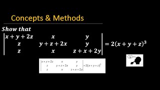 det (x+y+2z x y , z y+z+2x y , z x z+x+2y)=2(x+y+z)^3 ||