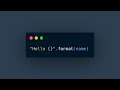 Python FORMAT STRINGS in 30 Seconds 👨‍💻 #shorts