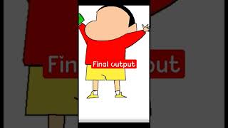 draws shin-chan using python