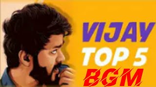 Top 5 bgm of Thalapathy vijay || kaththi || master || Beast