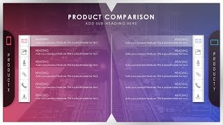 Learn To #Design #Products or #Services Comparison Presentation Slide in Microsoft PowerPoint PPT