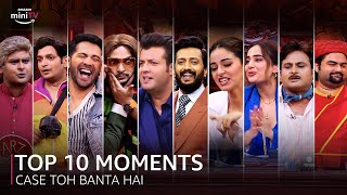 Top 10 funniest moments | Badshah, Shahid Kapoor | Case Toh Banta Hai