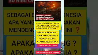 APA TANGGAPAN ORANG INDO ATAS BERITA INI, ❓ APA HUBUNGANNYA DENGAN P4LETIN4 #kabartimnashariini